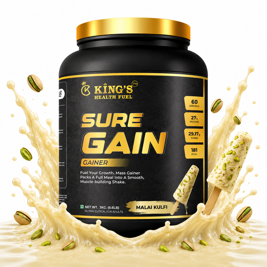 Sure Gain Mass Gainer 3kg - High-Calorie Weight Gainer