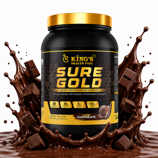 Sure Gold Whey Protein Concentrate - 26g Protein per Scoop
