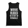 Gym Sandow Vest Black (5 Sizes) | Comfortable Workout Tank for Gym & Training – Kings Health Fuel
