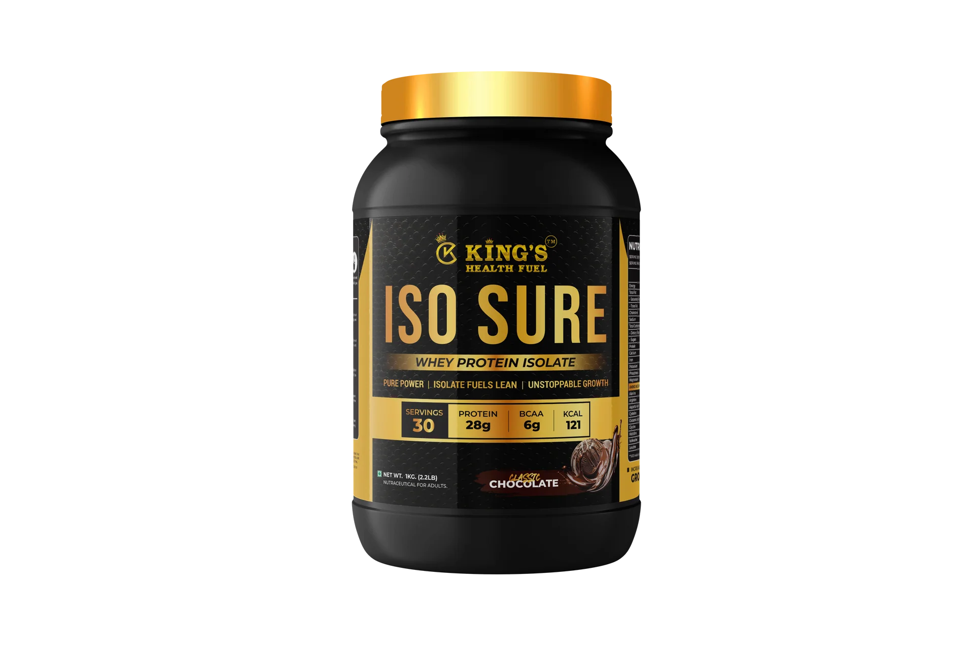 Kings Health Fuel ISO Whey Protein Isolate