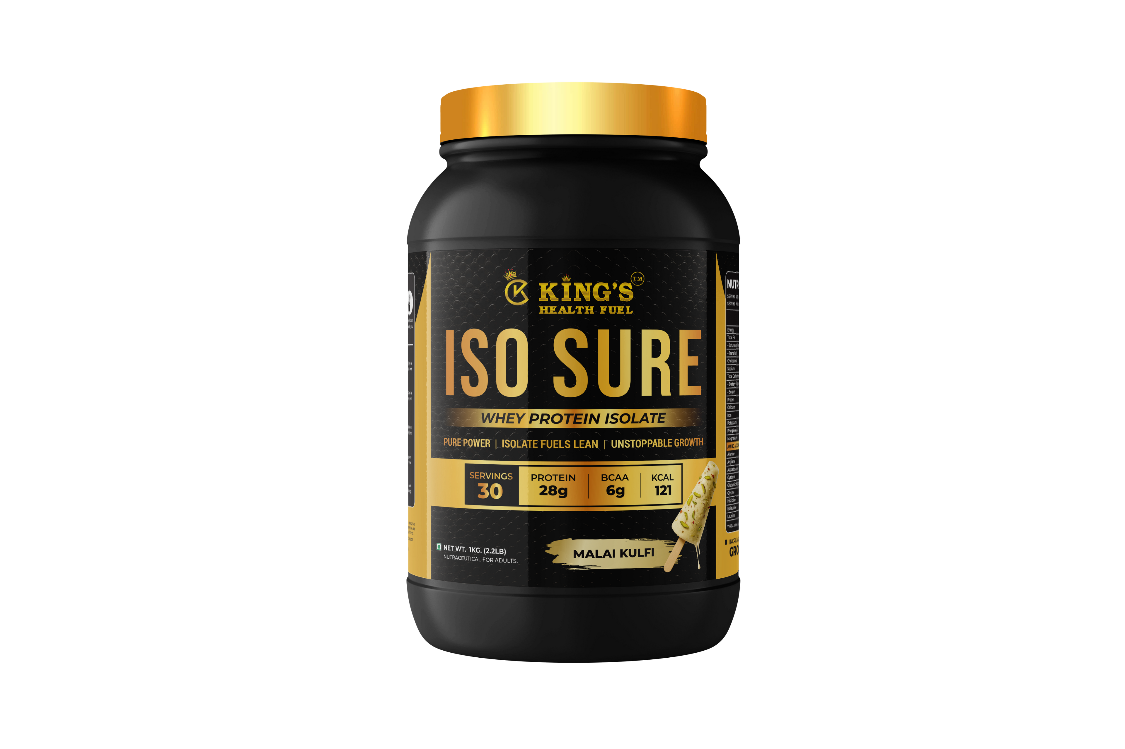 Kings Health Fuel ISO Whey Protein Isolate