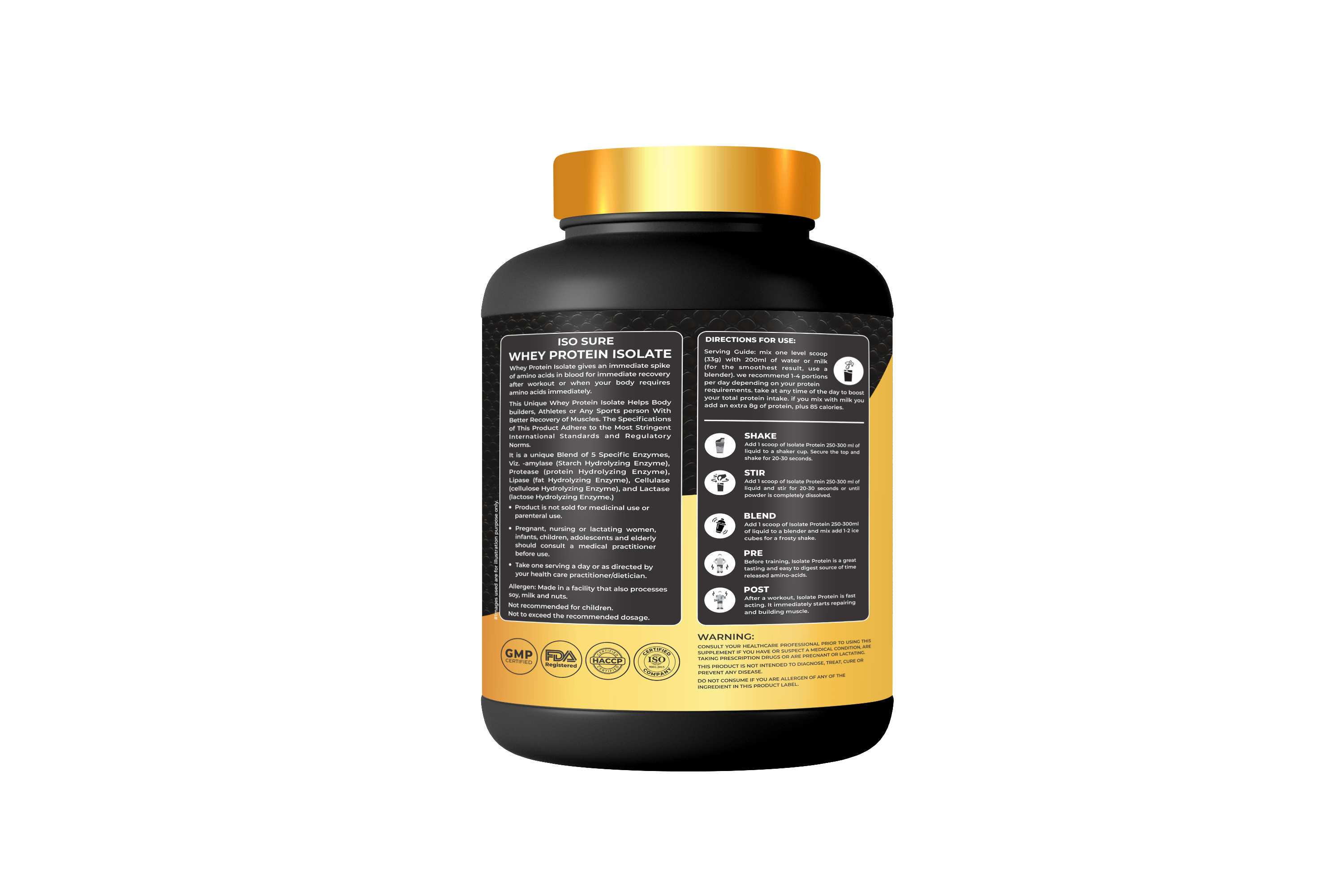 Kings Health Fuel ISO Whey Protein Isolate