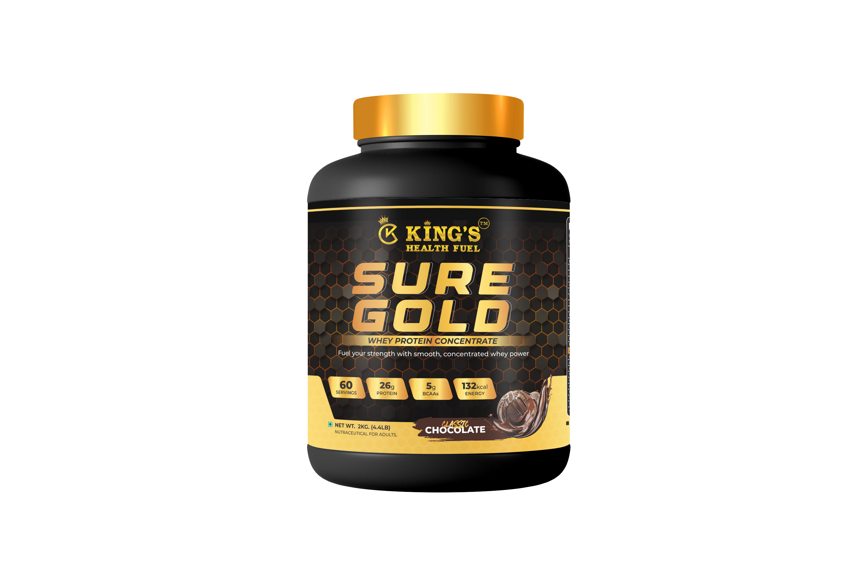 Kings Health Fuel Sure Gold Whey Concentrate