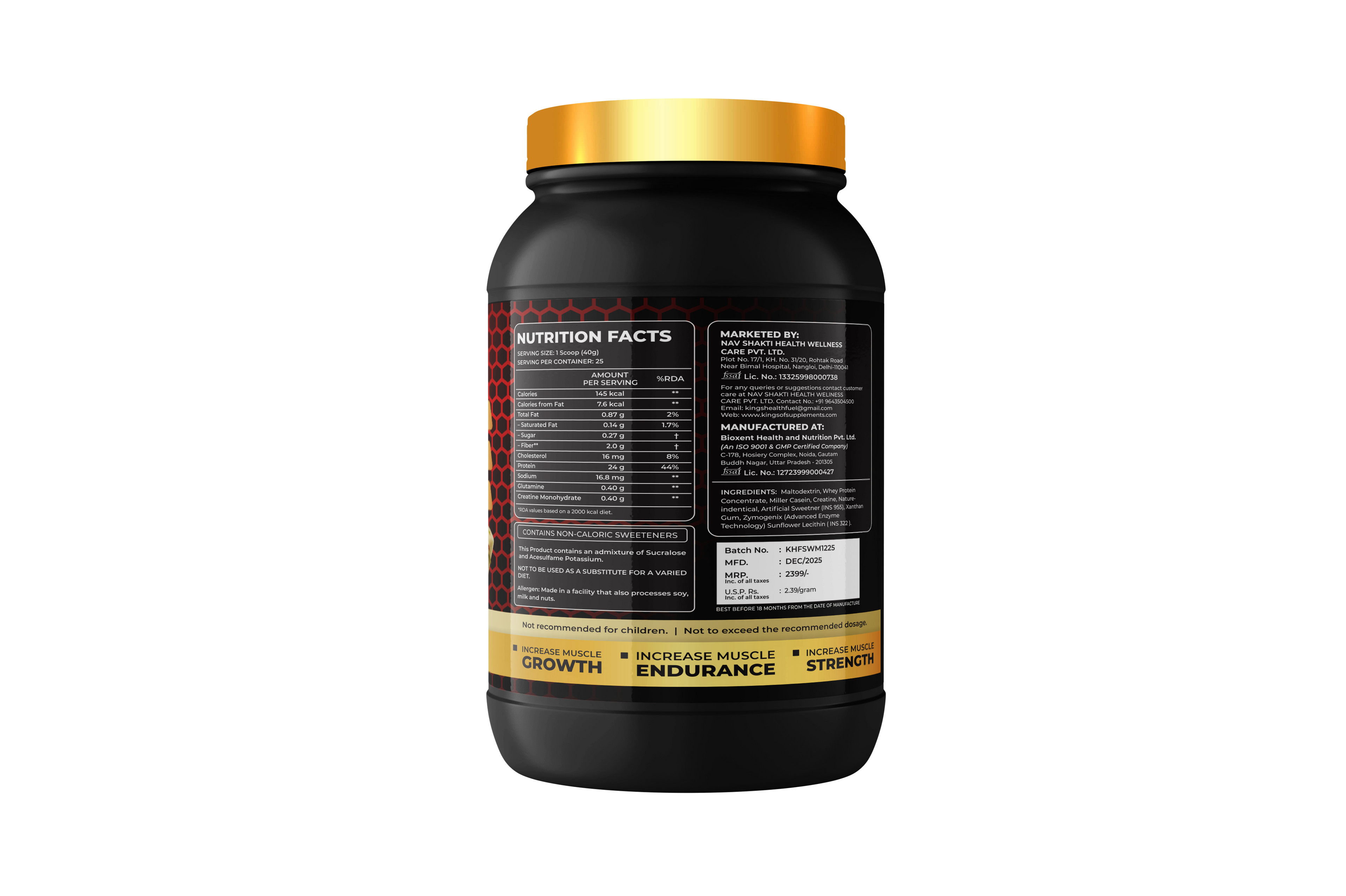 Kings Health Fuel Sure Whey Protein