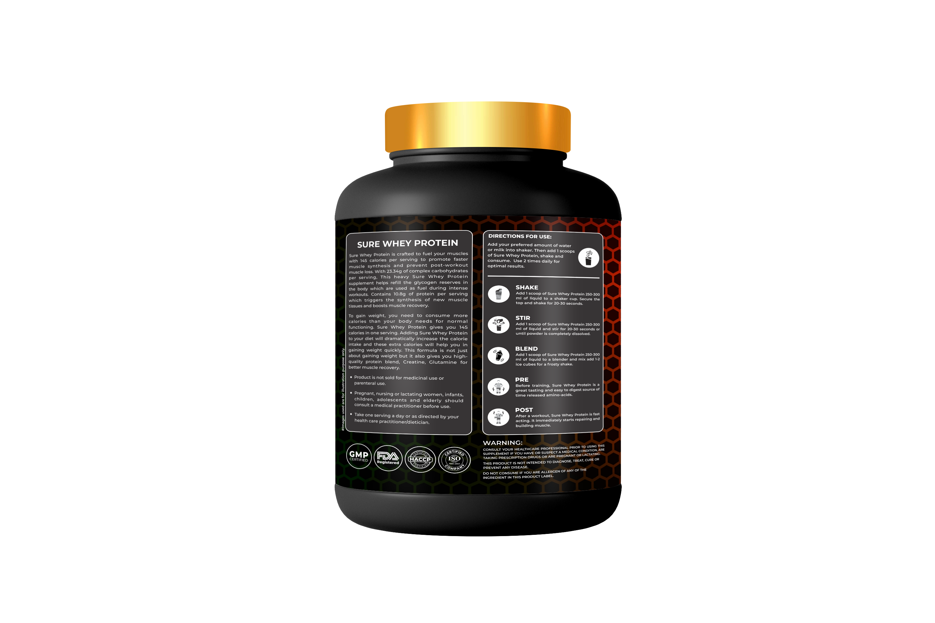 Kings Health Fuel Sure Whey Protein