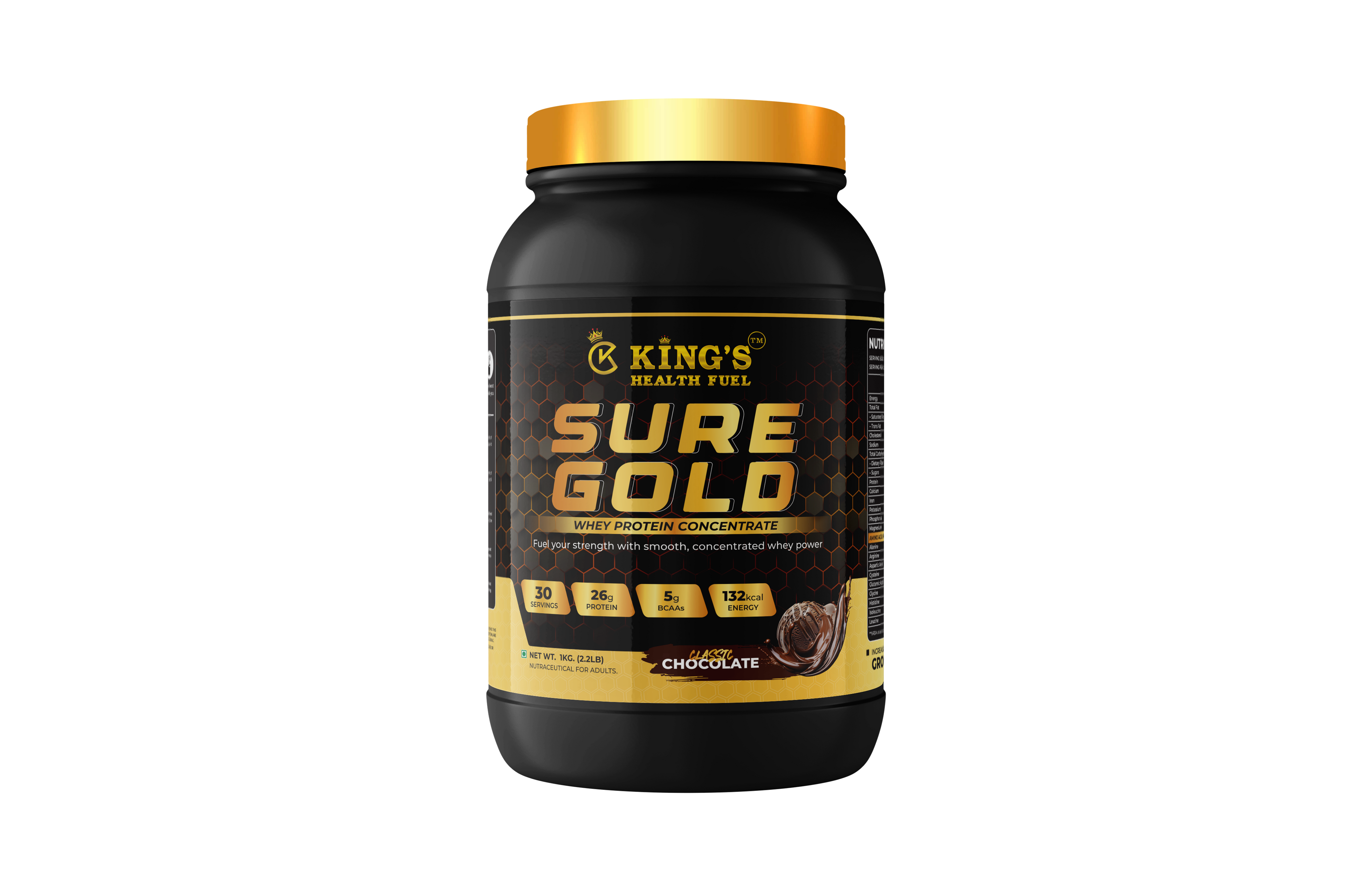 Kings Health Fuel Sure Gold Whey Concentrate