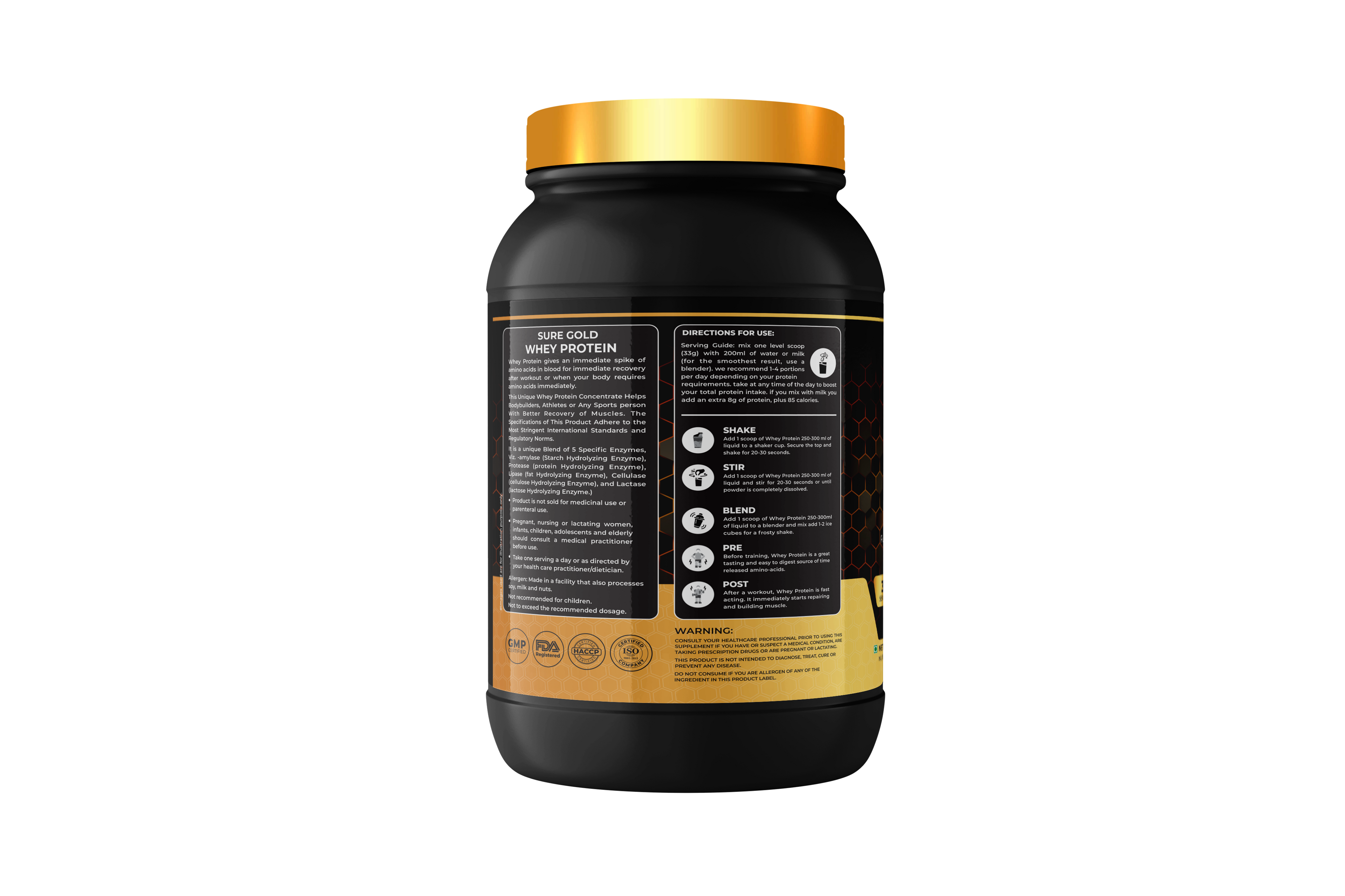 Kings Health Fuel Sure Gold Whey Concentrate