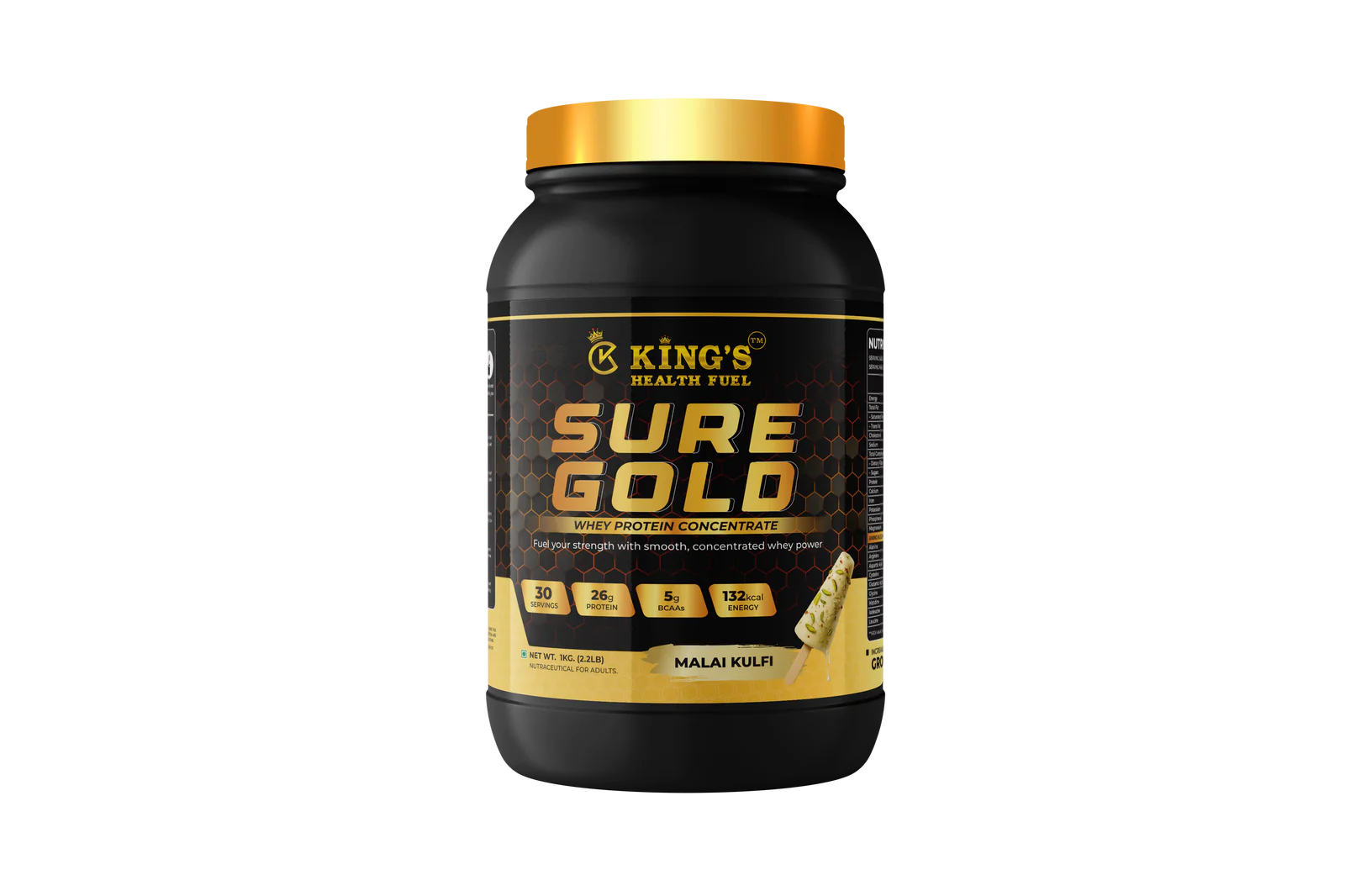 Kings Health Fuel Sure Gold Whey Concentrate