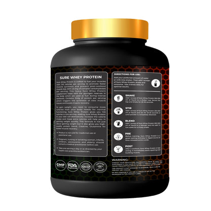 Kings Health Fuel Sure Whey Protein 24g protein per scoop — buy online India