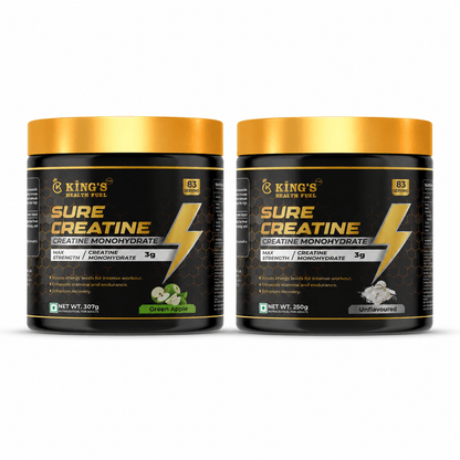 Best Creatine Monohydrate 307g + Free 250g – Kings Health Fuel - Kings Health Fuel