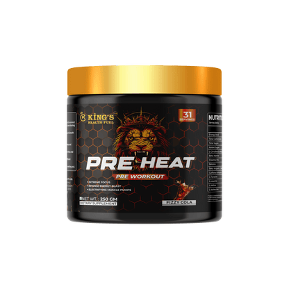Best Pre Workout Supplement 250g | Energy, Focus & Muscle Pump – Kings Health Fuel - Kings Health Fuel
