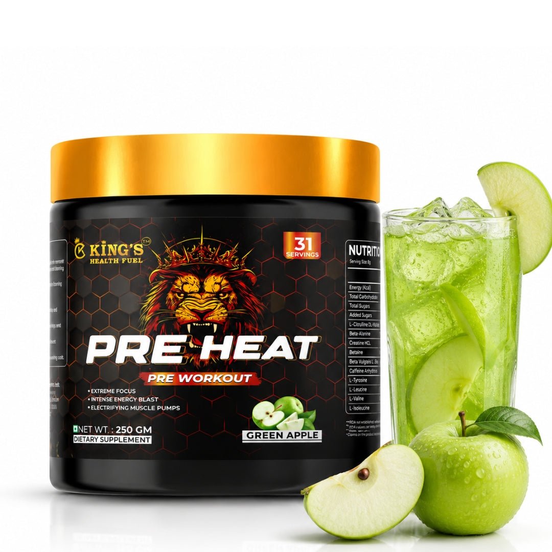 Best Pre Workout Supplement 250g | Energy, Focus & Muscle Pump – Kings Health Fuel - Kings Health Fuel