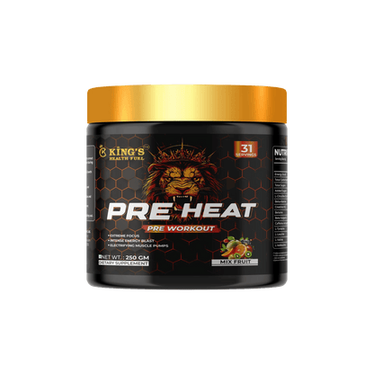 Best Pre Workout Supplement 250g | Energy, Focus & Muscle Pump – Kings Health Fuel - Kings Health Fuel