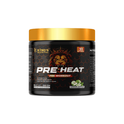 Best Pre Workout Supplement 250g | Energy, Focus & Muscle Pump – Kings Health Fuel - Kings Health Fuel