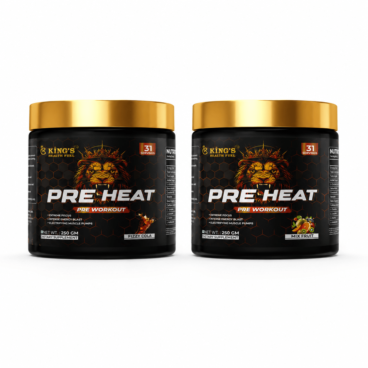 Best Pre Workout Supplement Buy 1 Get 1 Free – Kings Health Fuel - Kings Health Fuel