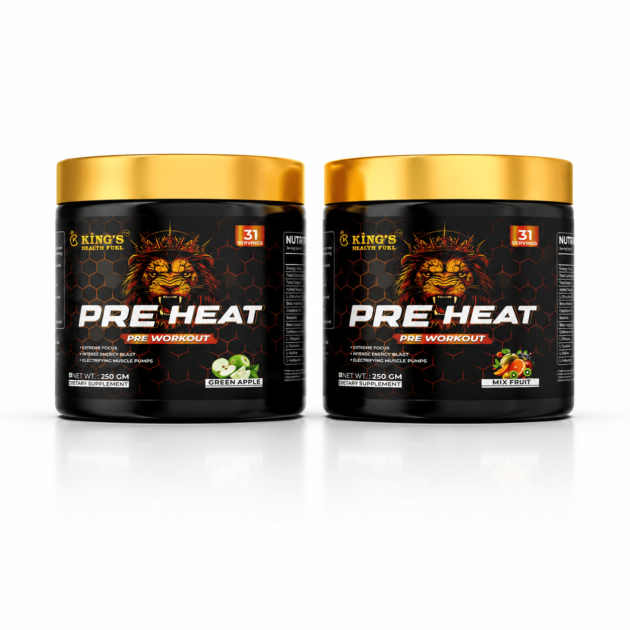 Best Pre Workout Supplement Buy 1 Get 1 Free – Kings Health Fuel - Kings Health Fuel