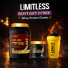 Whey Protein 1kg Sure Whey + FREE Creatine & Shaker | Muscle Growth & Recovery Stack – Kings Health Fuel