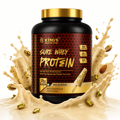 Sure Whey Protein Powder – 24g Protein Per Scoop | 1kg & 2kg | Kings Health Fuel - Kings Health Fuel