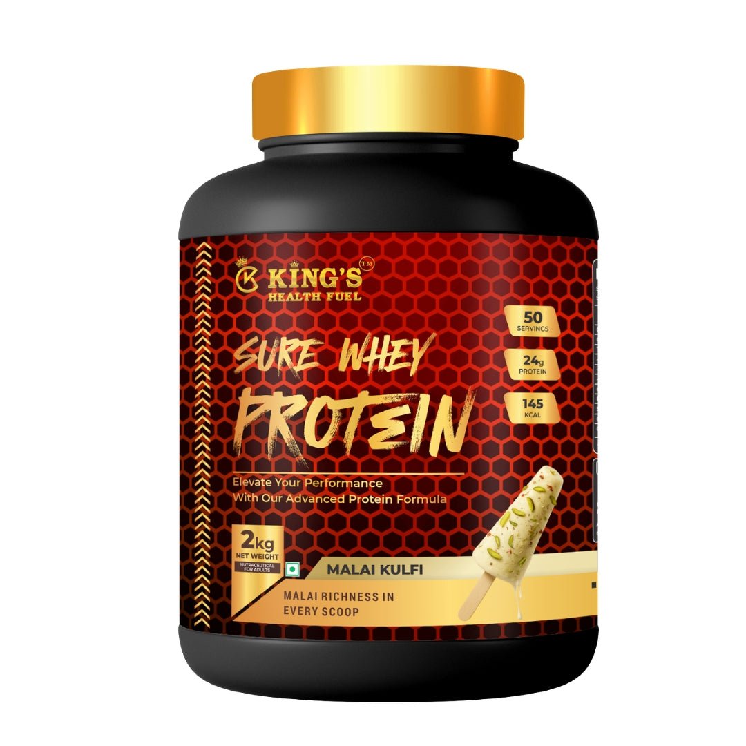 Sure Whey Protein Powder – 24g Protein Per Scoop | 1kg & 2kg | Kings Health Fuel - Kings Health Fuel