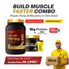 Whey Protein 1kg Sure Whey + FREE Creatine & Shaker | Muscle Growth & Recovery Stack – Kings Health Fuel